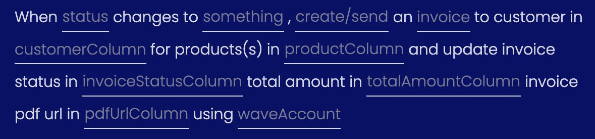 Create/Send Invoice & Update Invoice Status