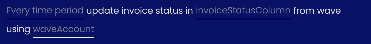 Update Invoice Status